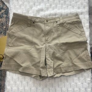 Faded Glory Khaki Utility Cargo Shorts